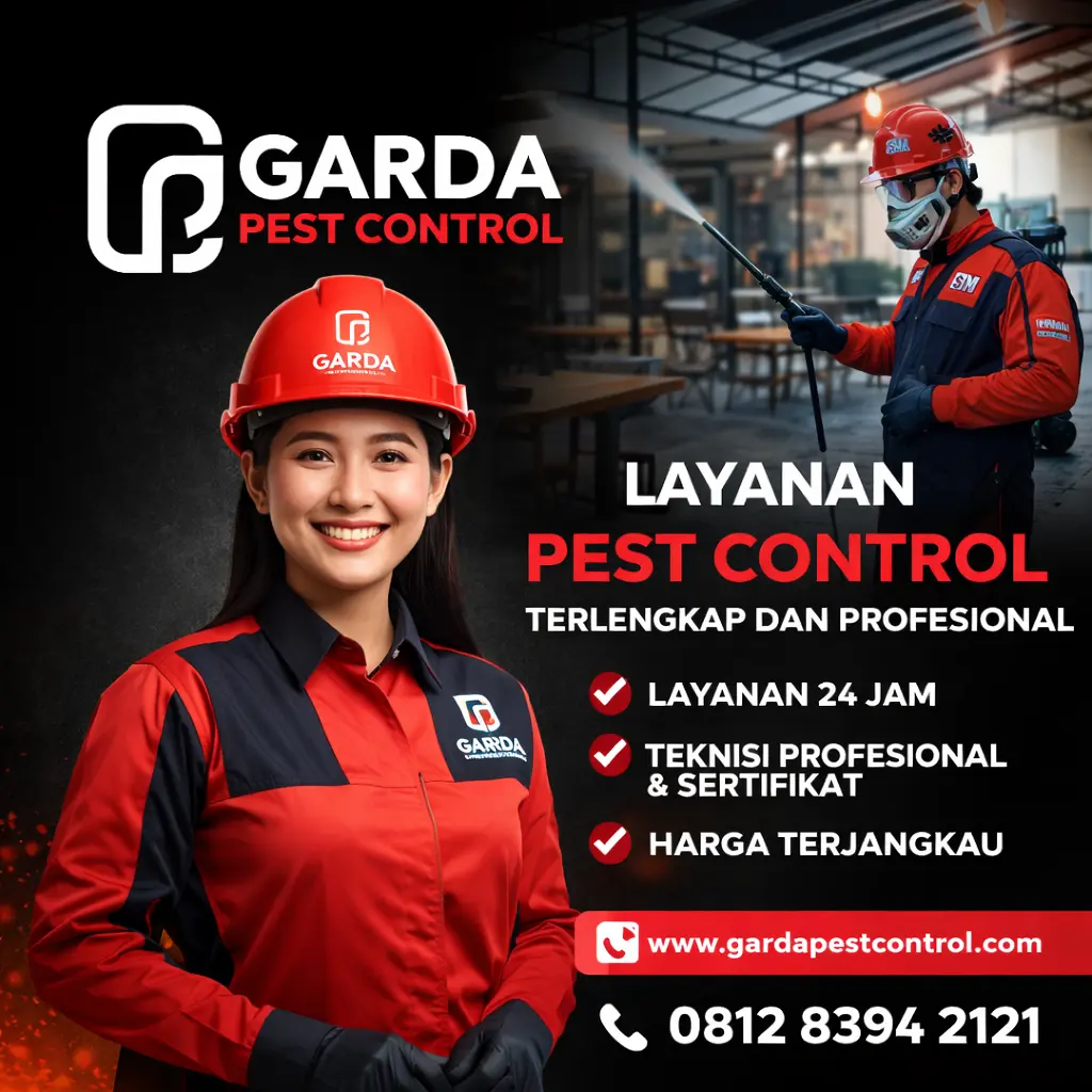 Jasa Pest Control di Bangkalan Siap Layani 24 Jam