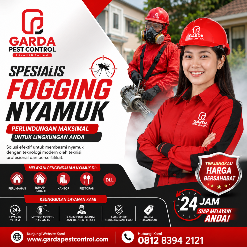 Jasa Fogging Nyamuk Palembang Pest Control Ahli DBD