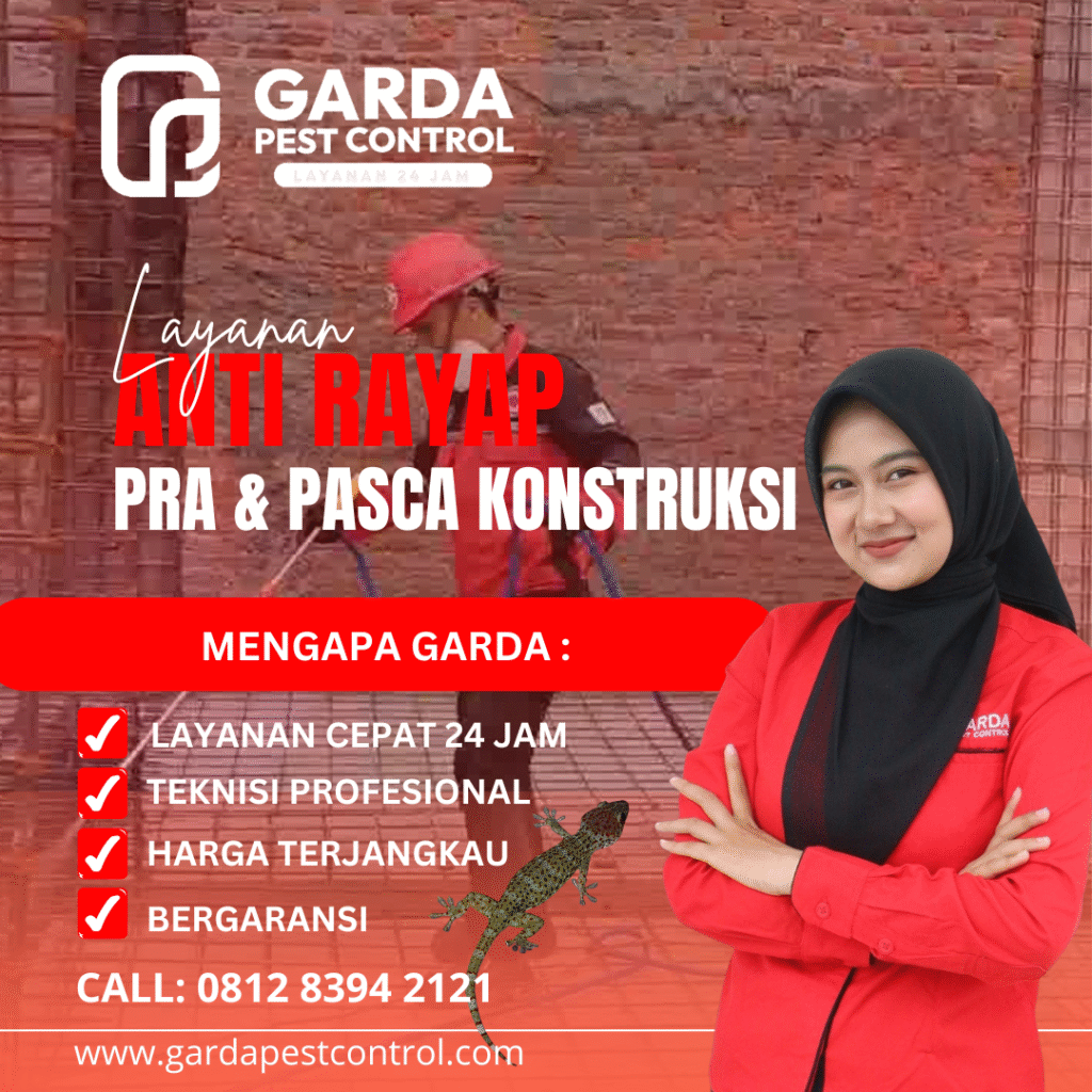 Jasa Basmi Rayap di Sidoarjo Pakar Rayap Berpengalaman