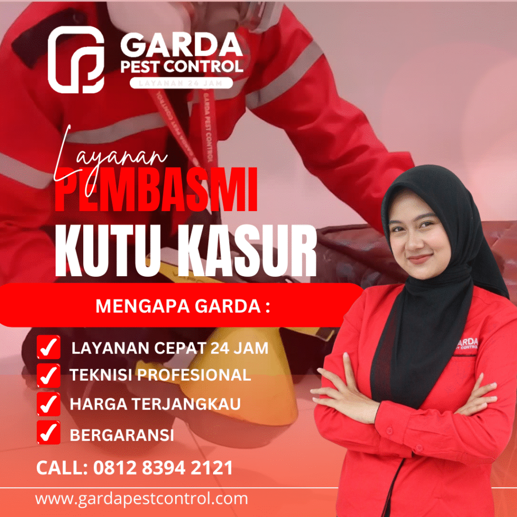 Jasa Pembasmi Kutu Kasur di Surabaya – Solusi Ampuh Bersama Garda Pest Control
