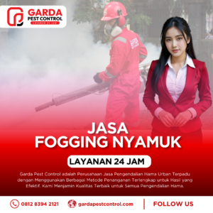 Paket Rutin Jasa Pest Control Umum & Fogging untuk Restoran dengan Area Outdoor