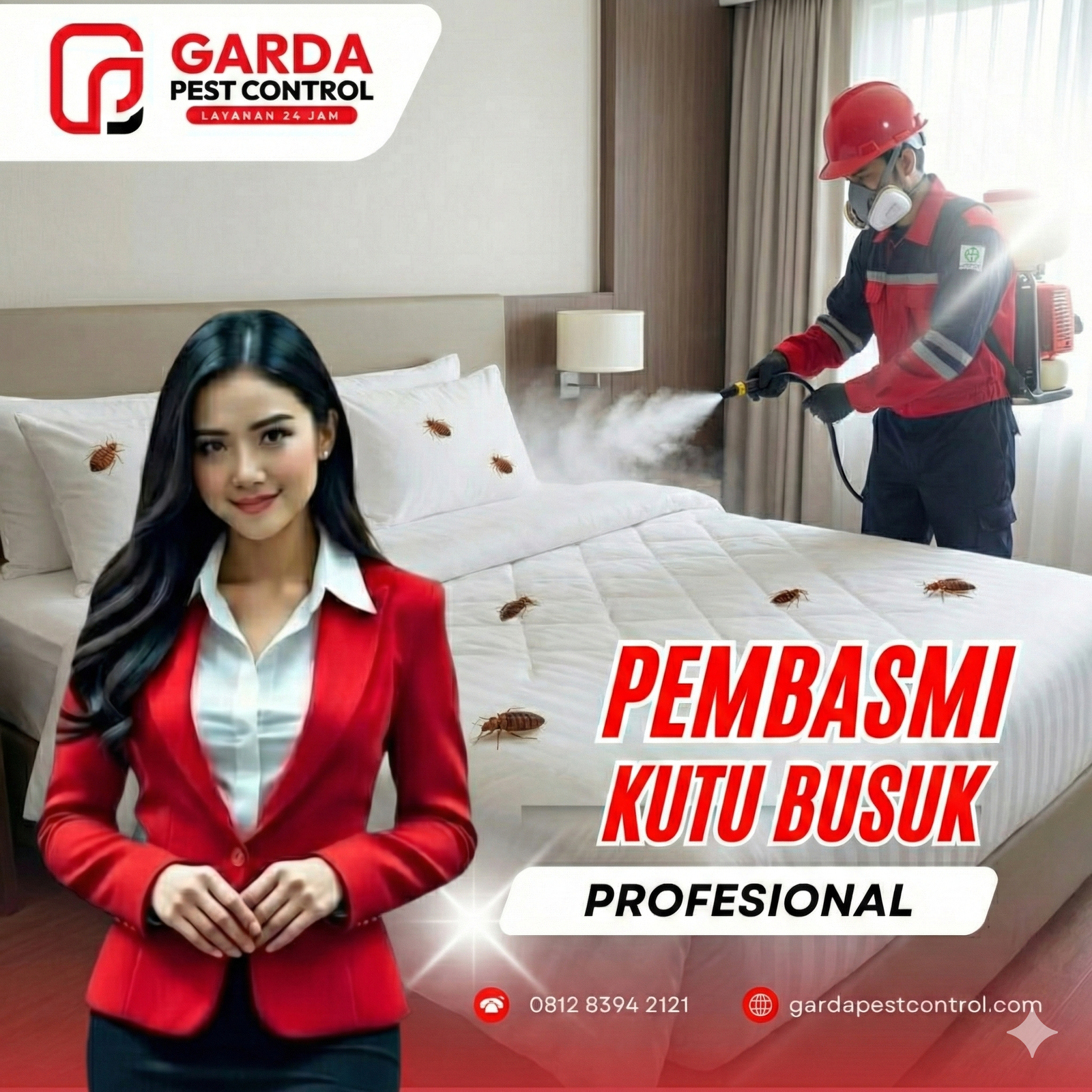 Jasa Pembasmi Kutu Kasur Terdekat dan Terbaik