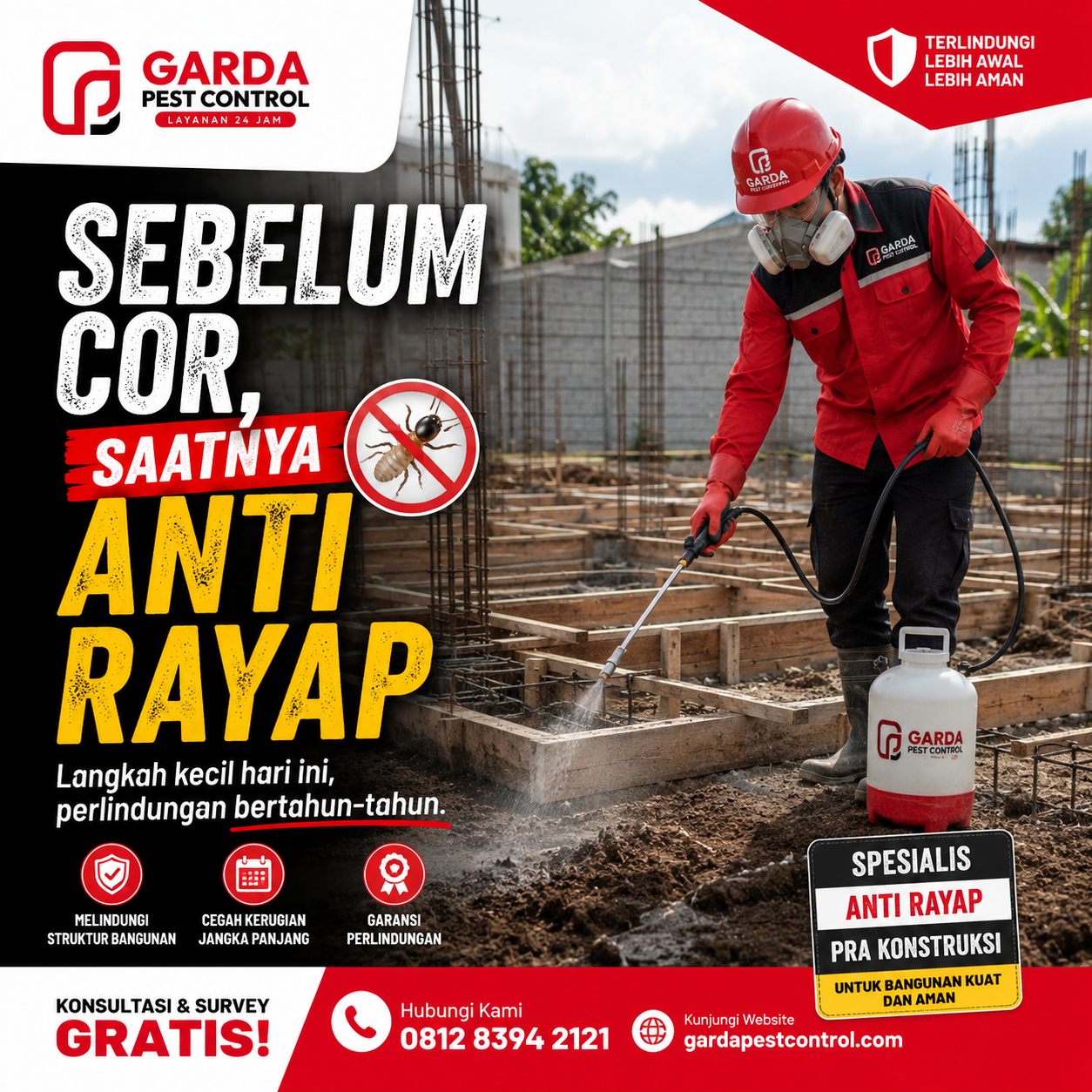 Perusahaan Anti Rayap di Semarang