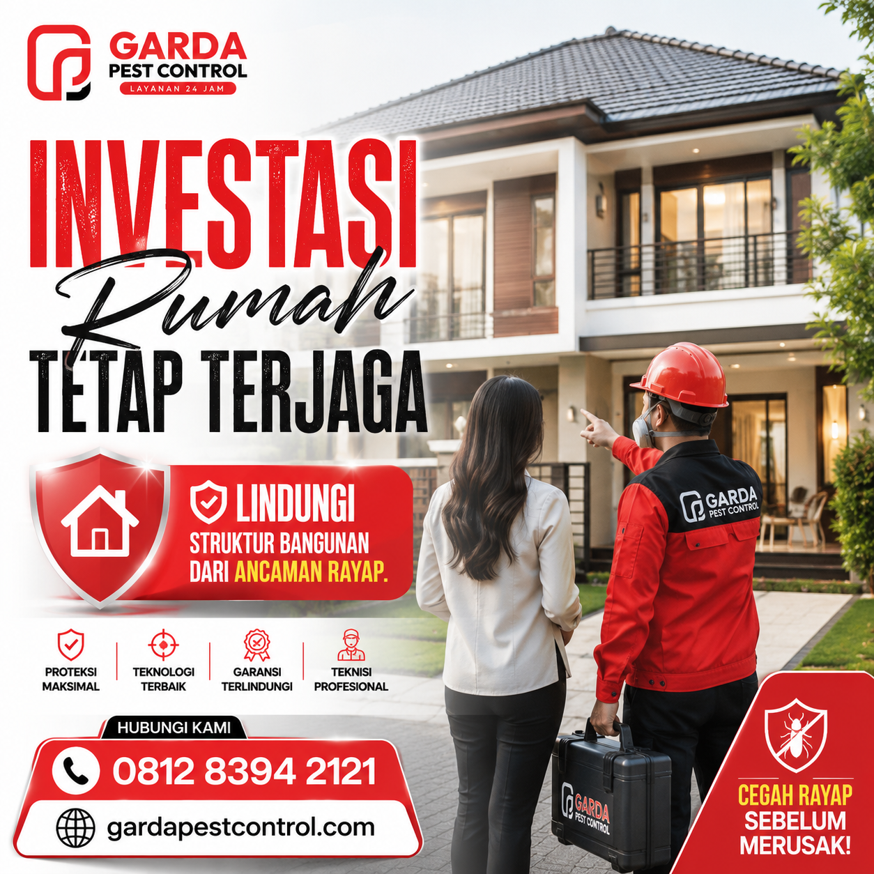 Jasa Pembasmi Rayap di Kota Yogyakarta