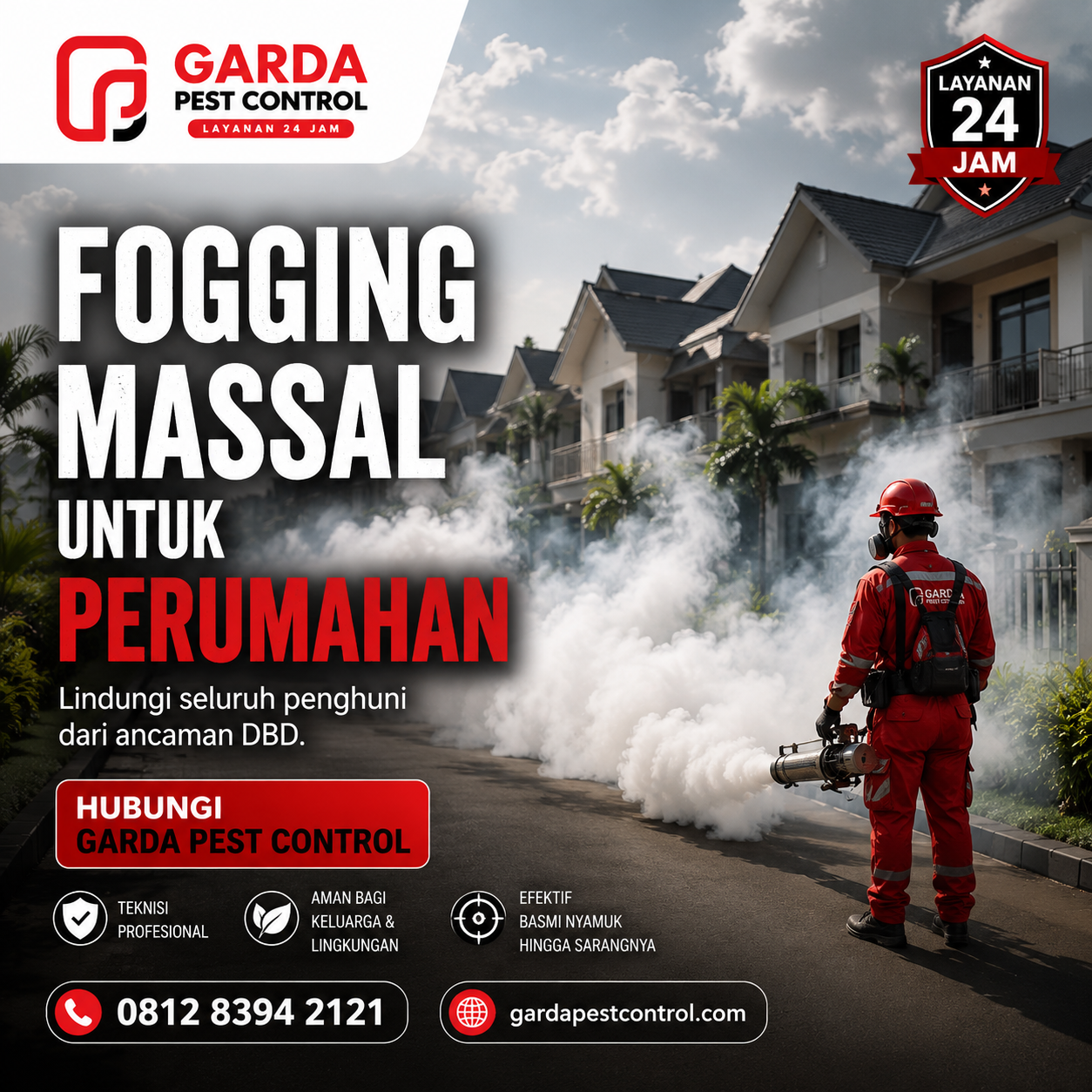 Jasa Fogging Nyamuk untuk Kantor Bekasi: Solusi Garda Pest Control Menjaga Produktivitas dan Kesehatan