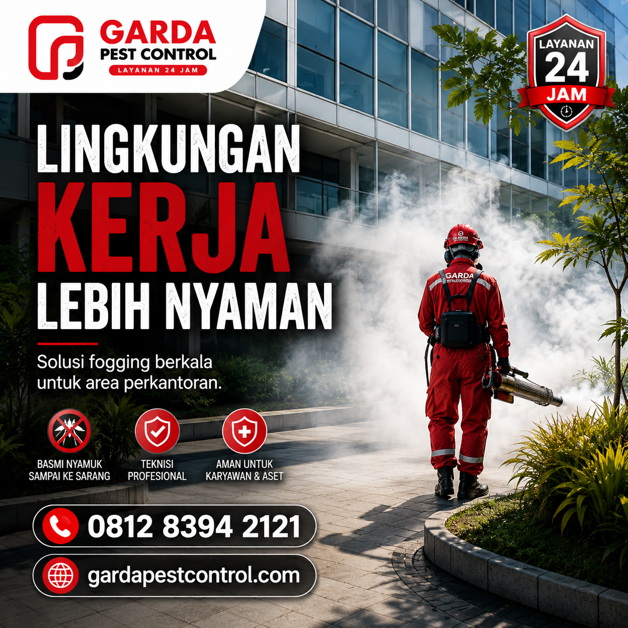 Jasa Fogging Nyamuk untuk Kantor Malang: Perlindungan Optimal dari Garda Pest Control