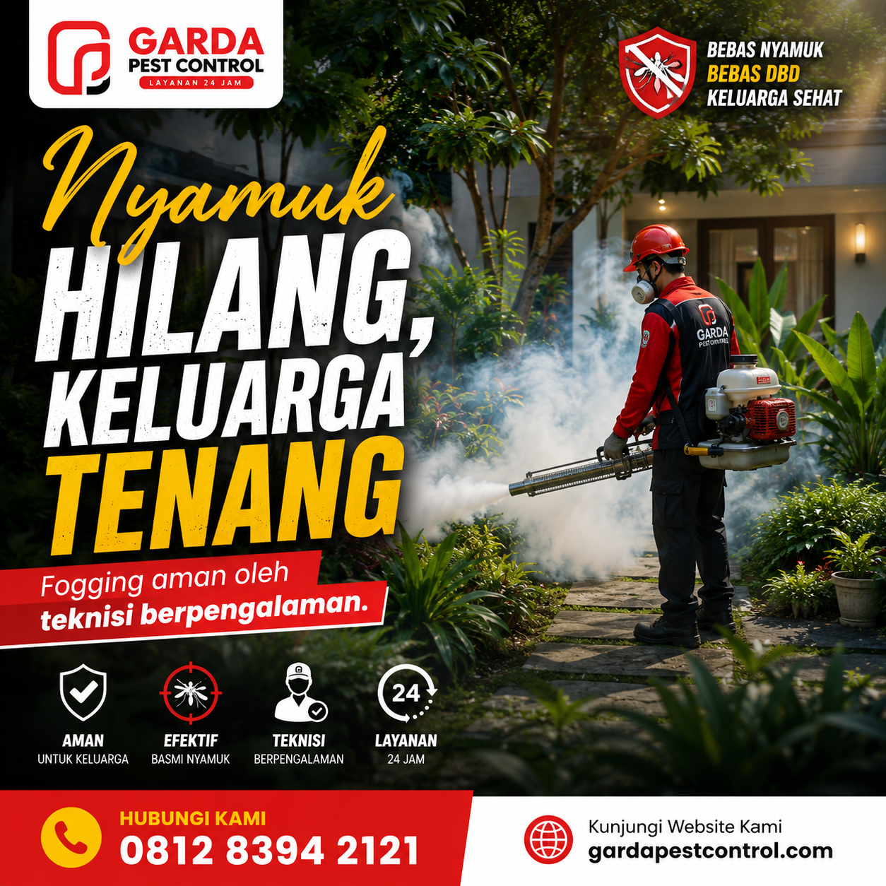 Jasa Fogging Nyamuk di Ciledug