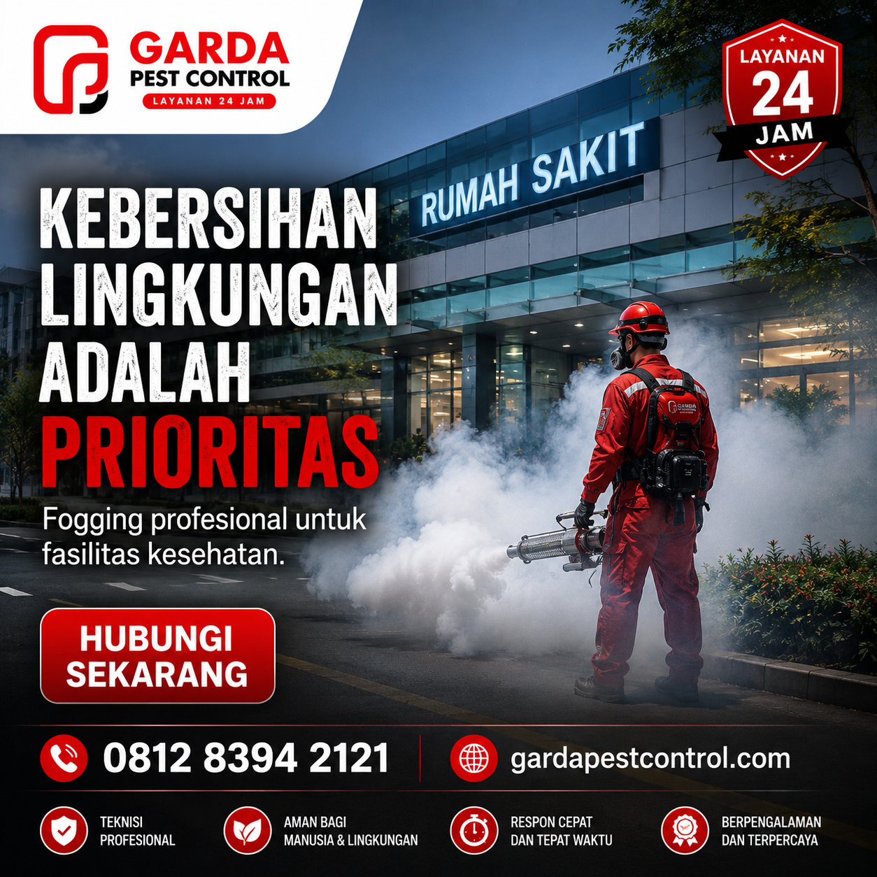 Jasa Fogging Nyamuk untuk Kantor Lombok: Solusi Garda Pest Control untuk Lingkungan Kerja Bebas Nyamuk