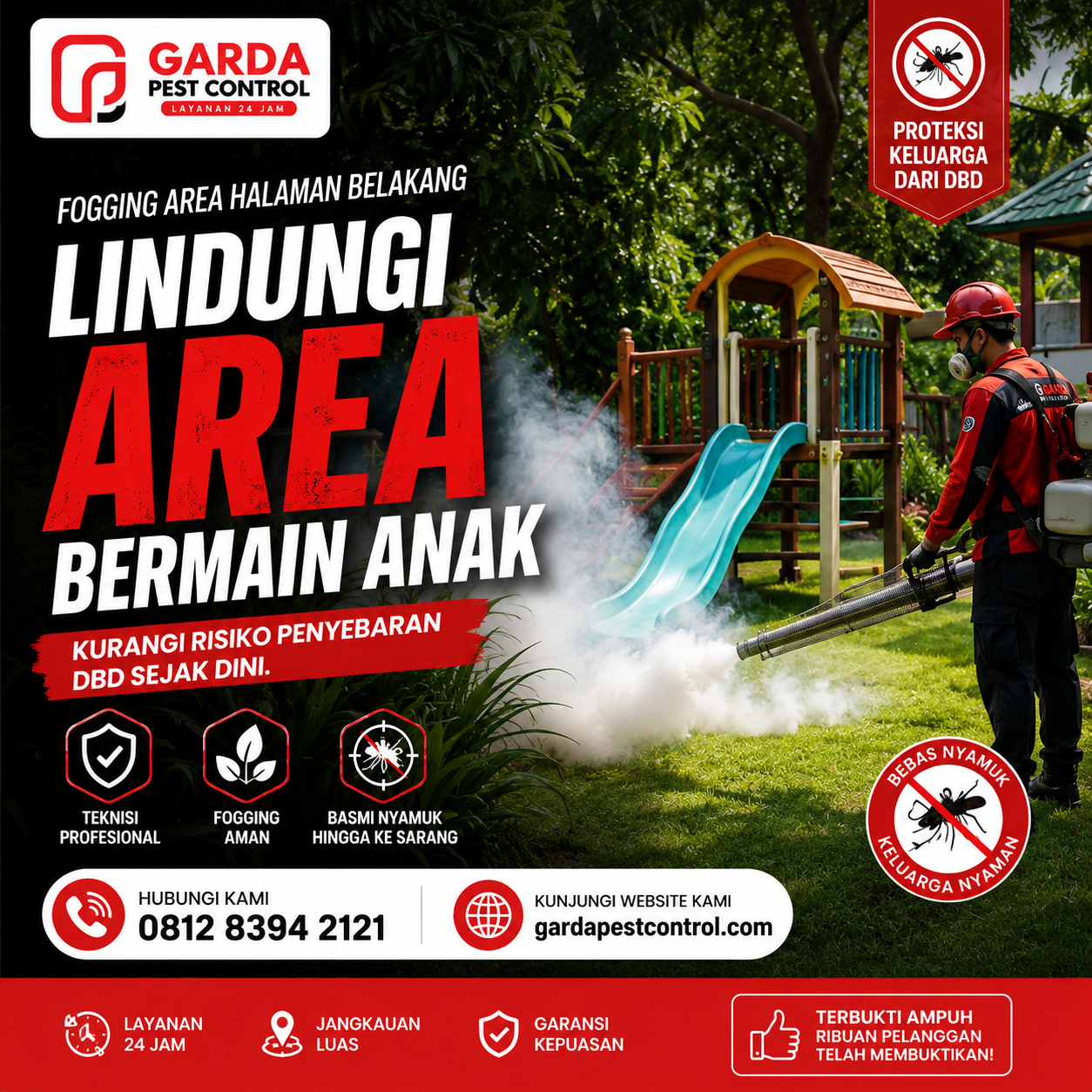Jasa Fogging Nyamuk di Cipondoh