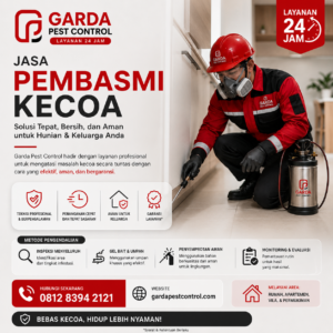 Perusahaan Pembasmi Kecoa di Solo: Garda Pest Control Beraksi Cepat Atasi Hama