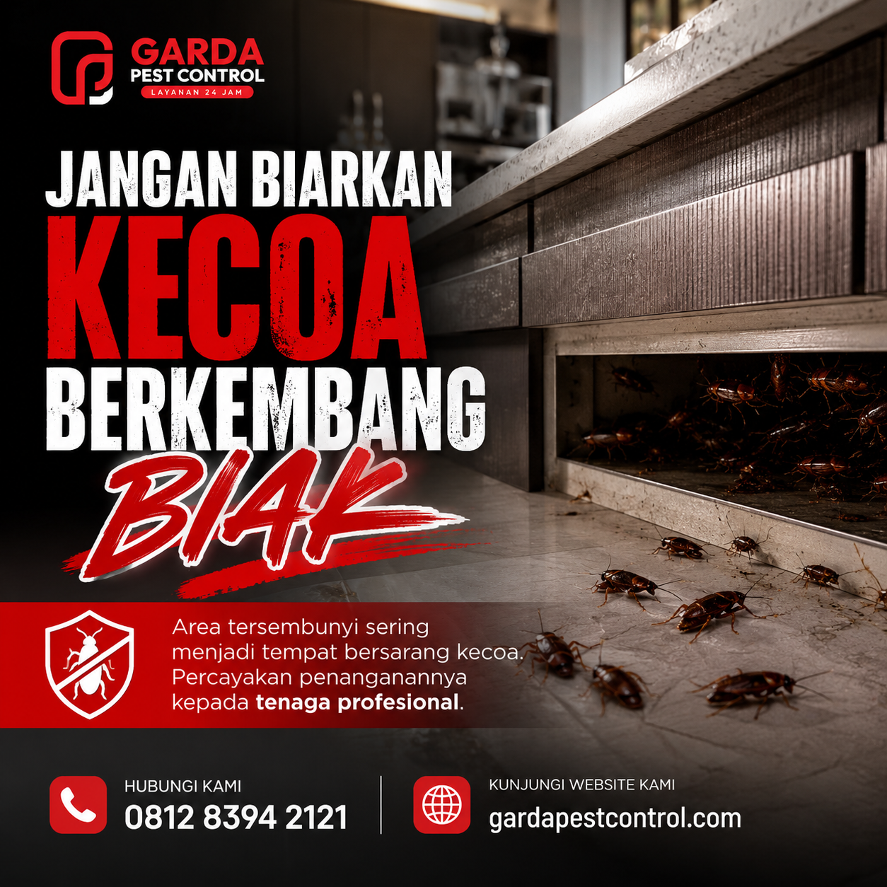 Biaya Jasa Pembasmi Kecoa Semarang Terdekat dan Panduan Tarif