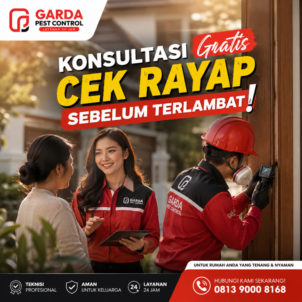 Pembasmi Rayap Tanah di Cirebon Kota & Kabupaten