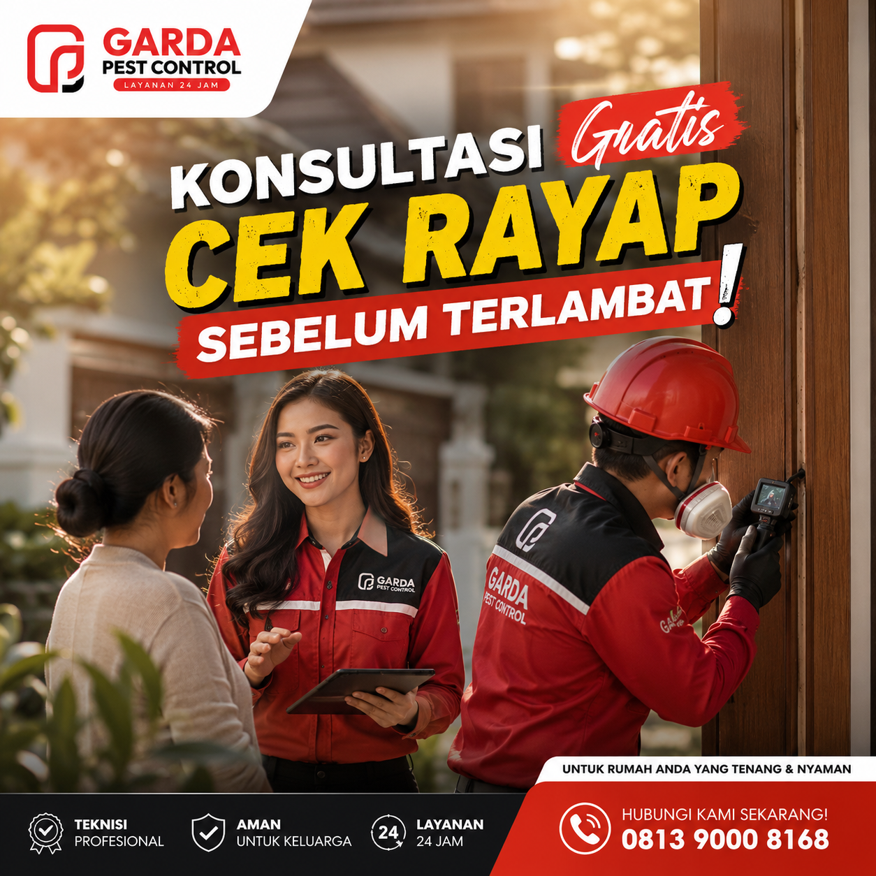 Pembasmi Rayap Tanah di Cirebon Kota & Kabupaten
