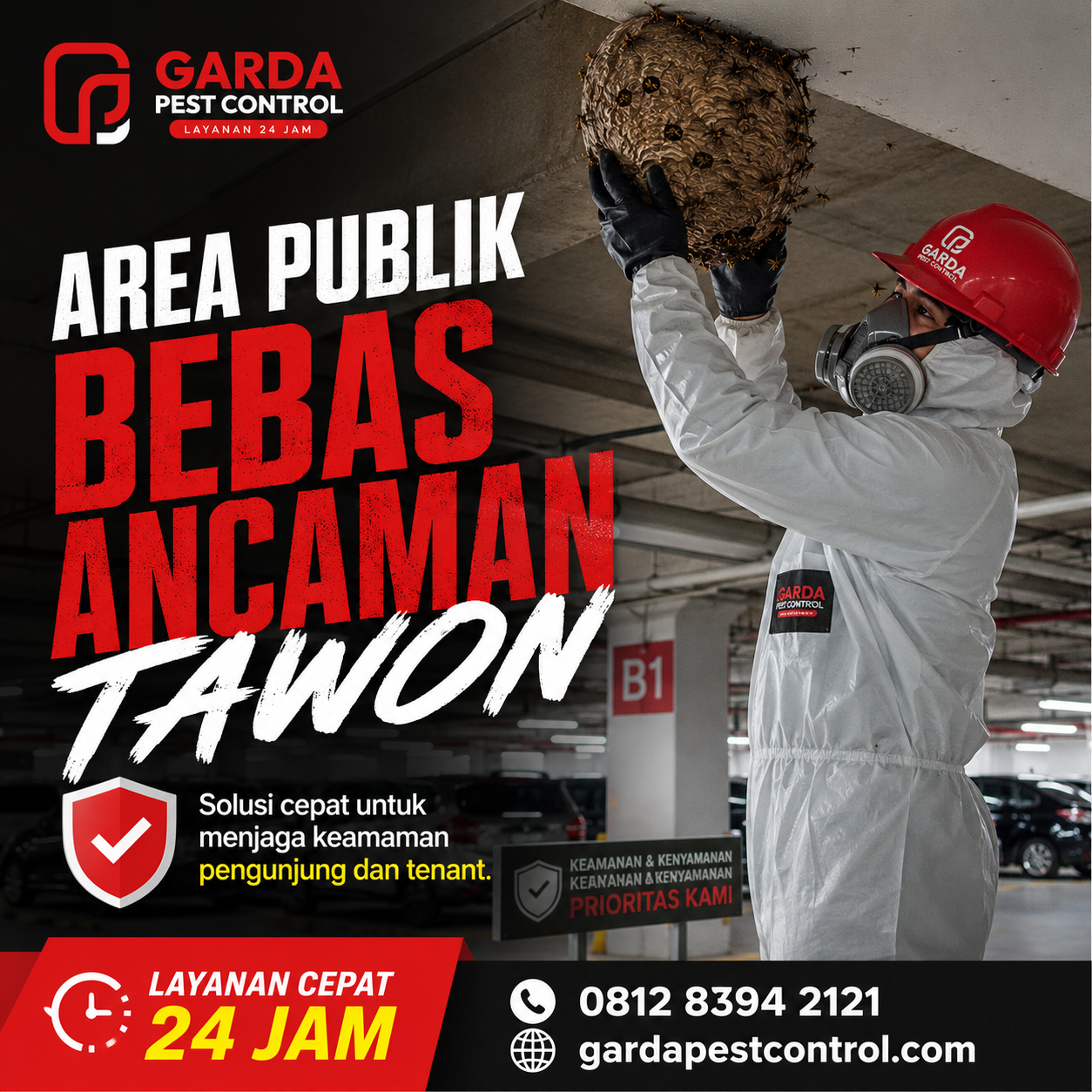 Sarang Tawon di Rumah Segera Hubungi Jasa Pembasmi Tawon