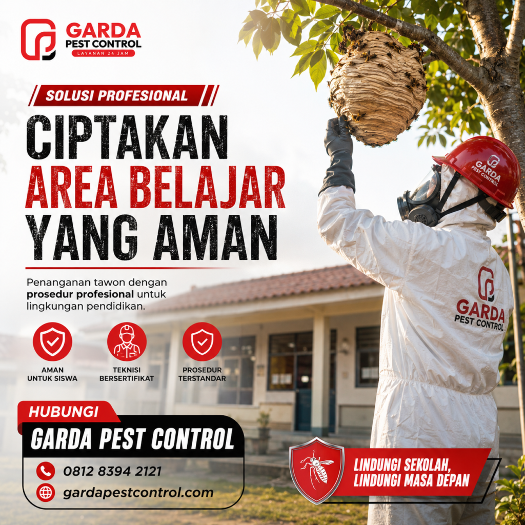 Jasa Pembasmi Tawon Darurat 24 Jam di Semarang