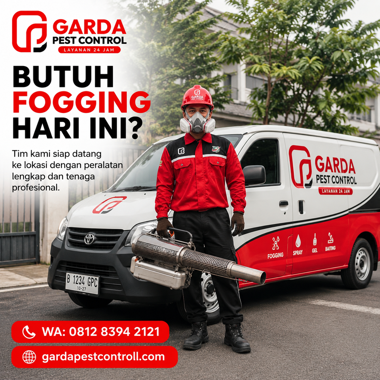 Jasa Fogging Nyamuk Bekasi Utara Profesional