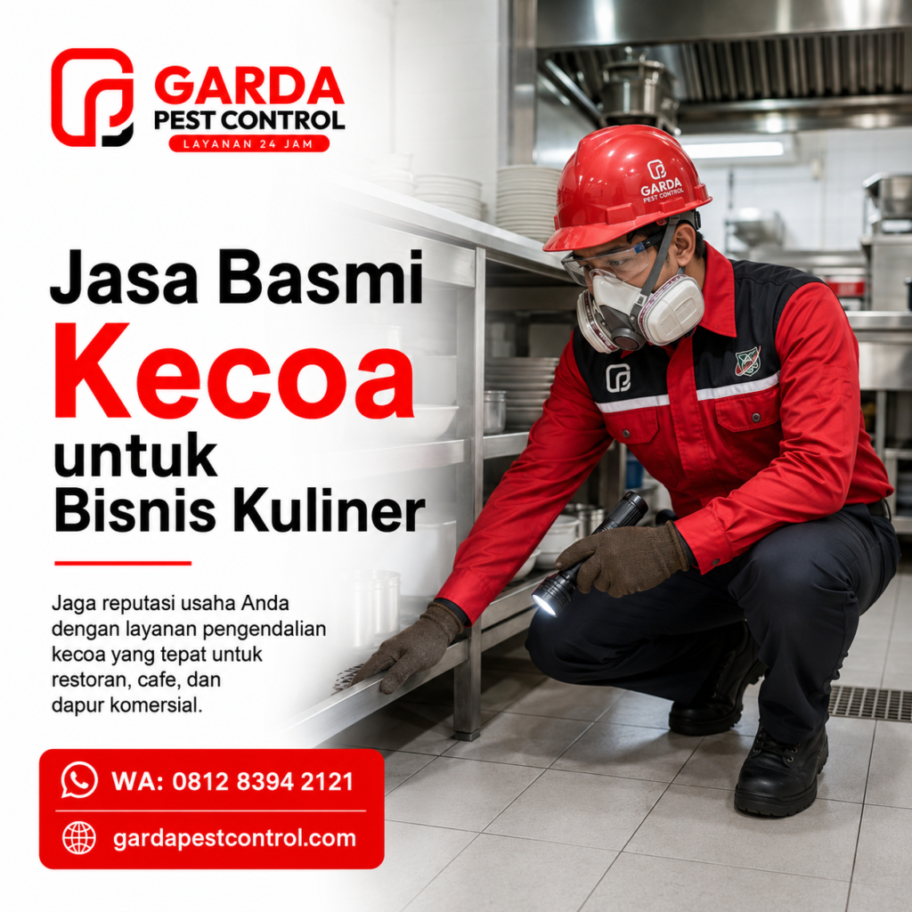 Jasa Basmi Kecoa di Jogja: Mengatasi Kecoak Secara Tuntas dengan Garda Pest Control