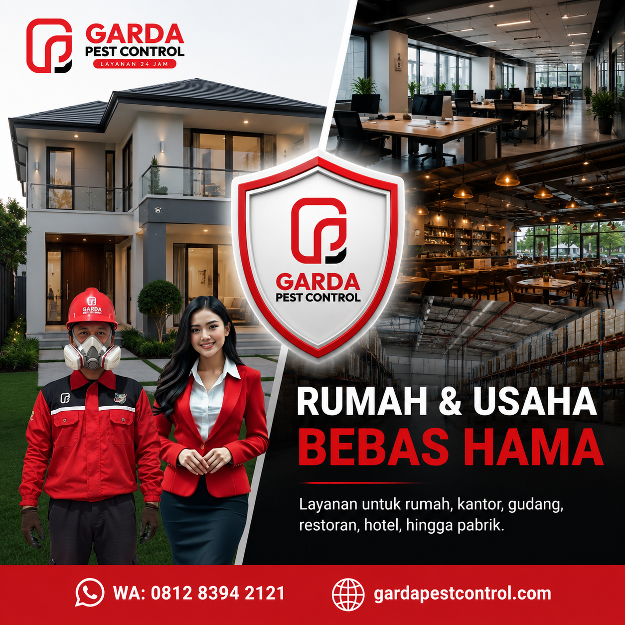Jasa Pest Control Restoran dan Hotel Semarang Bergaransi & Lolos Inspeksi