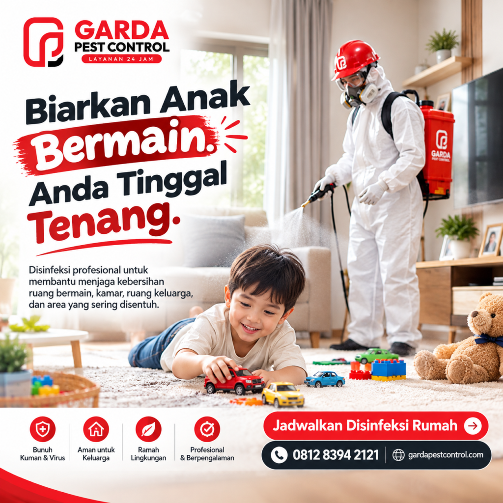 Jasa Disinfeksi Virus dan Sterilisasi Ruangan Profesional di Bandung